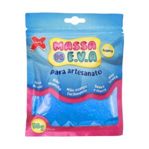 Massa De Eva Para Modelagem 50G/Pct, Azul Claro