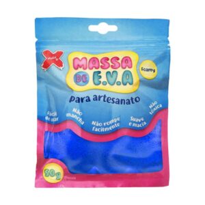 Massa De Eva Para Modelagem 50G/Pct, Azul Escuro