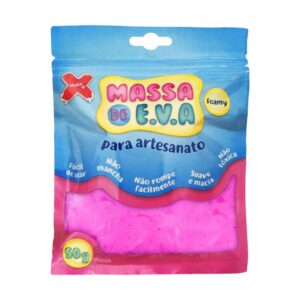 Massa De Eva Para Modelagem 50G/Pct, Rosa