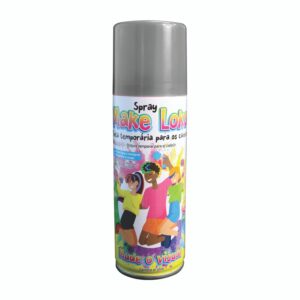 Spray Make Loko - Lata de 120ml - PRATA C/12