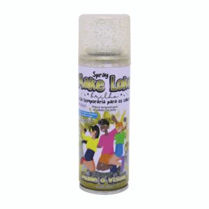 Spray Make Loko Brilho - Lata de 120ml - DOURADO C/12