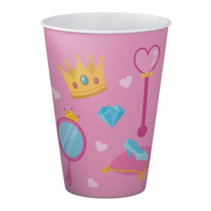 ACESSORIO FESTA COP. DE PAPEL 250 ML C/ 8 PCS - Princesa