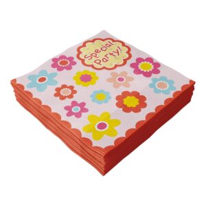 ACESSORIO FESTA GUAR. 33x33CM C/ 20 FLS Florzinhas