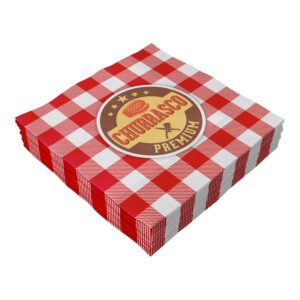 ACESSORIO FESTA GUAR. 33x33CM C/ 20 FLS Churrasco e bar