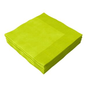 ACESSORIO FESTA GUAR. 25x25CM C/ 20 FLS Verde Neon