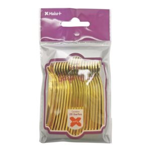 ACESSORIO FESTA GARF. MINI - Festa Luxo Ouro - Pcte c/ 20 Und