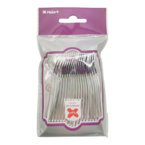 ACESSORIO FESTA COL. MINI - Festa Luxo Prata - Pcte c/ 20 Und