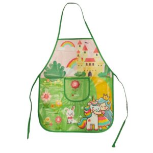 AVENTAL INF C/BOLSO PRINCESA 40X50CM