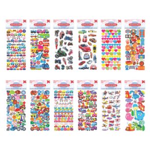 Cartelas De Adesivos 10x24cm-Aventura (Kids) PCT C/24 Cart. Sort.