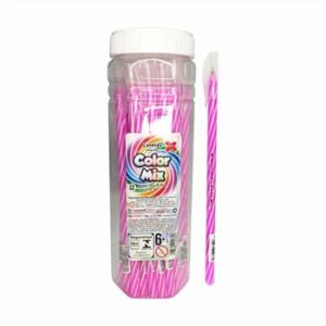 CANETA ESFEROGRÁFICA 0,7MM - ROSA - 24 UNIDADES