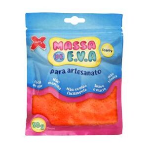 Massa De Eva Para Modelagem 50G/Pct, Laranja