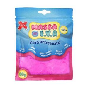 Massa De Eva Para Modelagem 50G/Pct, Rosa