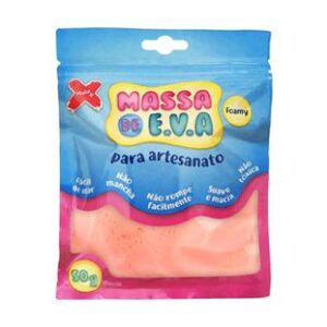 Massa De Eva Para Modelagem 50G/Pct, Salmão