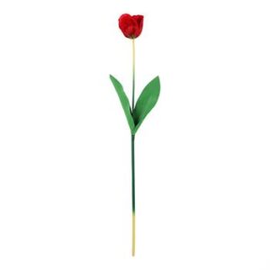 Tulipa 4 cm - 69 cm - Vermelho - Toque Acetinado