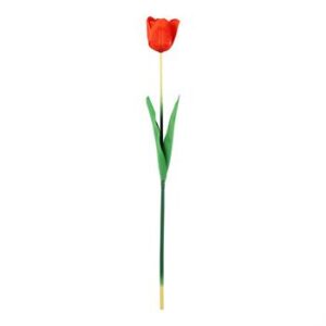 Tulipa 4 cm - 69 cm - Laranja - Toque Acetinado