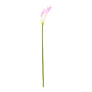Lírio 15 cm 80 cm - Rosa - Toque EVA