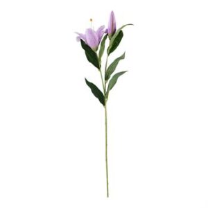 Lírio  Tigre 15 cm - 68 cm - Lilas - Toque Acetinado