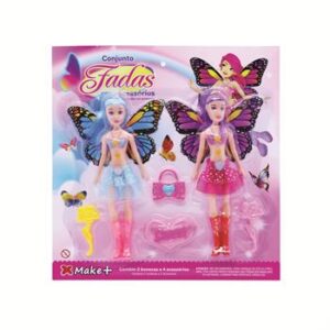 CONJUNTO FADAS COM ACESSÓRIOS