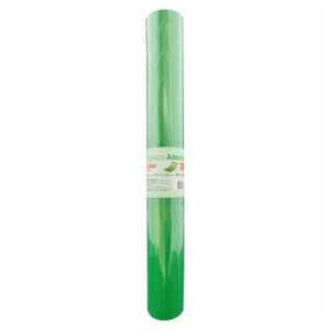 PLASTICO ADES.VERDE 45CMX10M-0,08MM