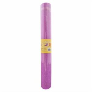 PAPEL ADES. LILAS GLITTER FJ007 45CMX10M-0,12MM