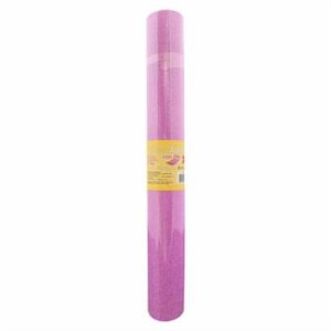 PAPEL ADES. ROSA GLITTER FJ009 45CMX10M-0,12MM