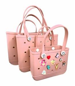 BOLSA DE MAO EM EVA ROSA BEBE TAMANHO 28X11X21CM (P)