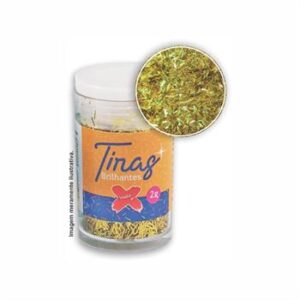 Tiras de Glitter potinho 2 grs c/ 12   Ouro